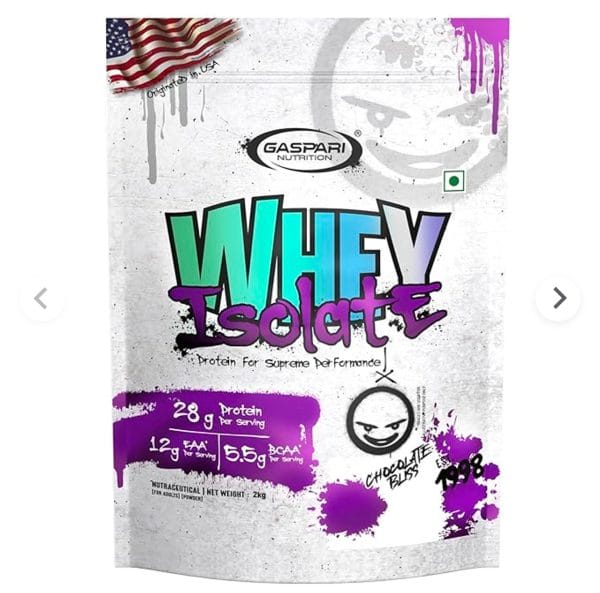 Gaspari Nutrition Whey Isolate Protein For Supreme Performance Chocolate flavor ( FREE DELIVERY )