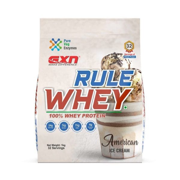 Gxn Rule Whey 1kg ( free delivery )
