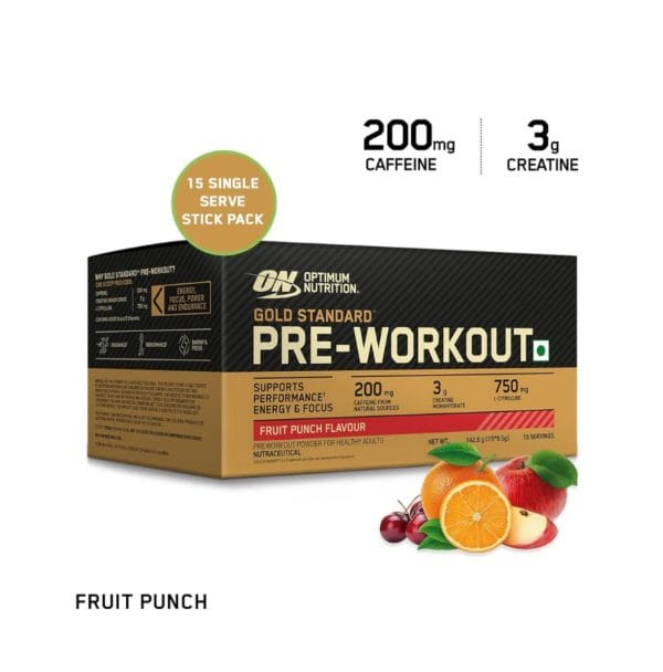 ON Gold Standard Pre Work Out 15 servings ( FREE DELIVERY )